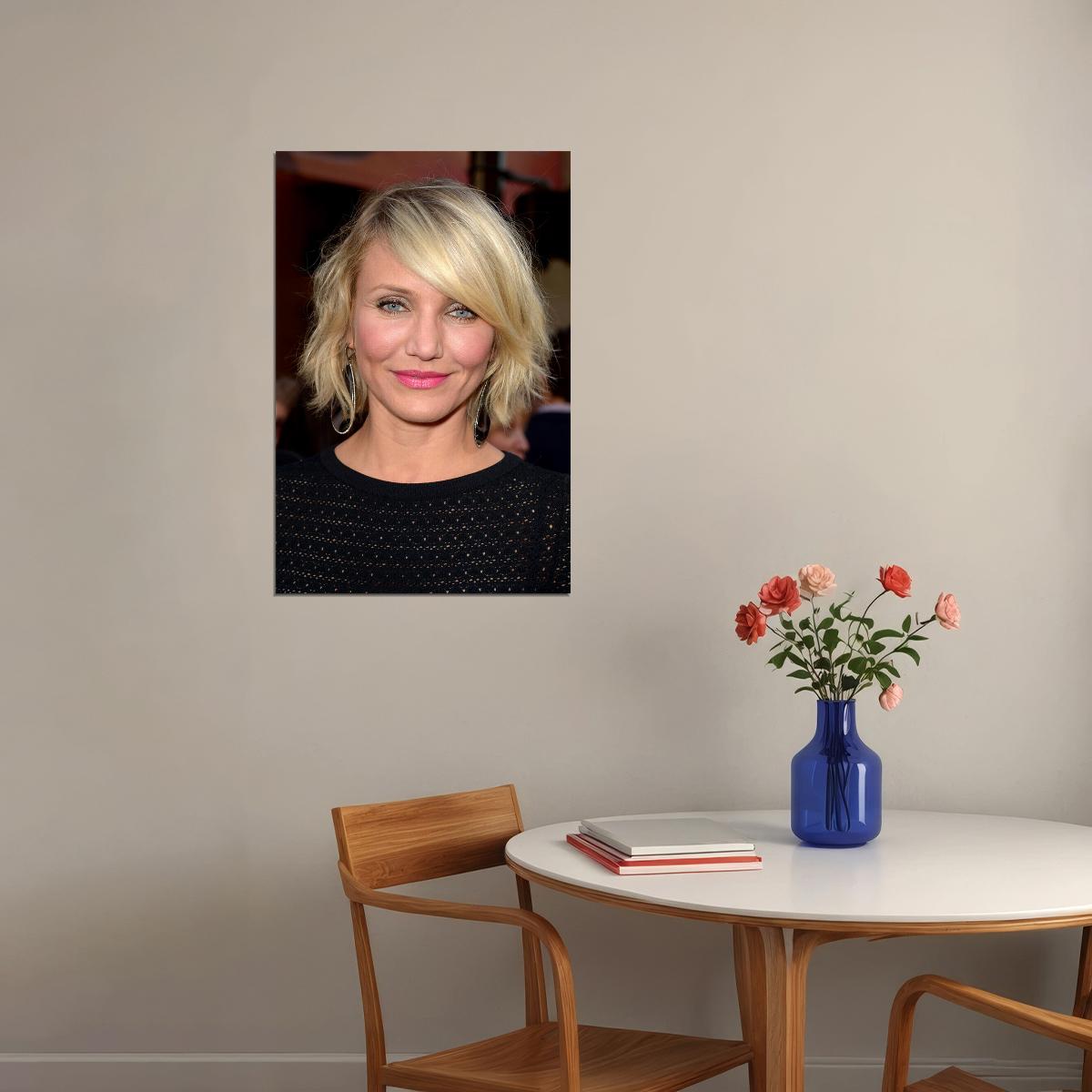 Cameron Diaz Young 80's 90's Teen Tv Movie Poster Wall Art Print Home Wall Decor - xonomax