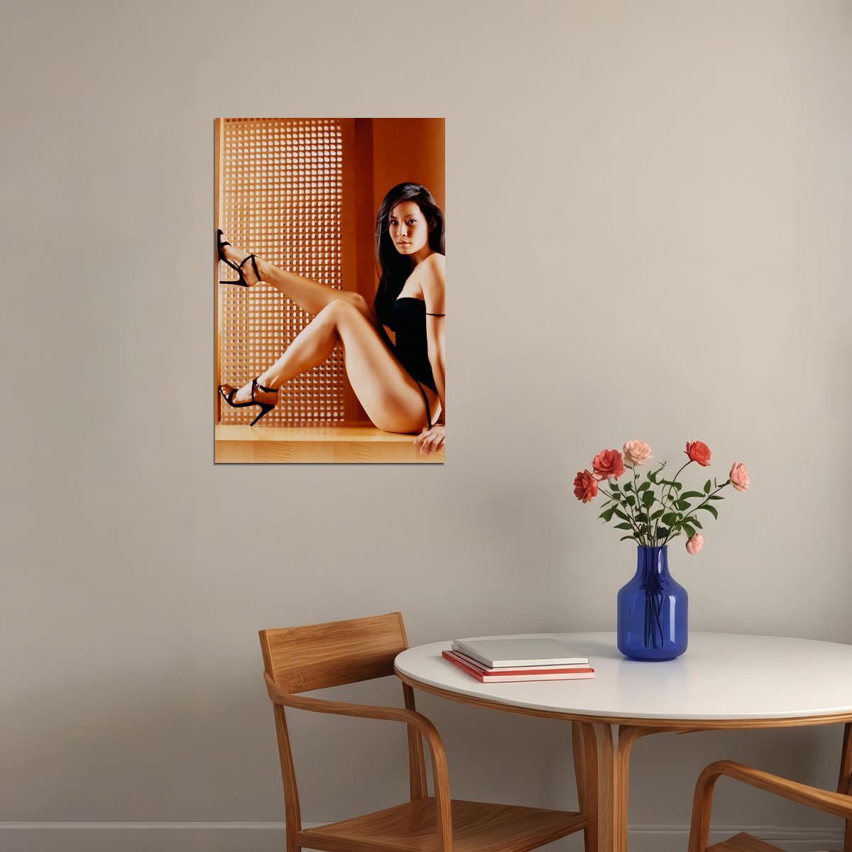 Lucy Liu Young 80's 90's Teen Tv Movie Poster Wall Art Print Home Wall Decor - xonomax