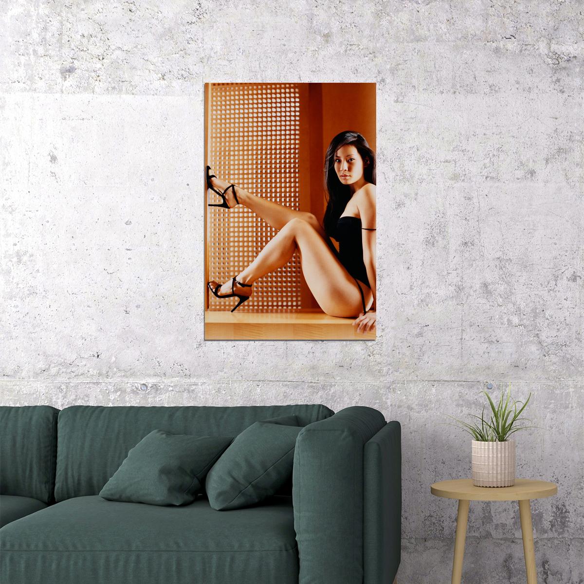 Lucy Liu Young 80's 90's Teen Tv Movie Poster Wall Art Print Home Wall Decor - xonomax