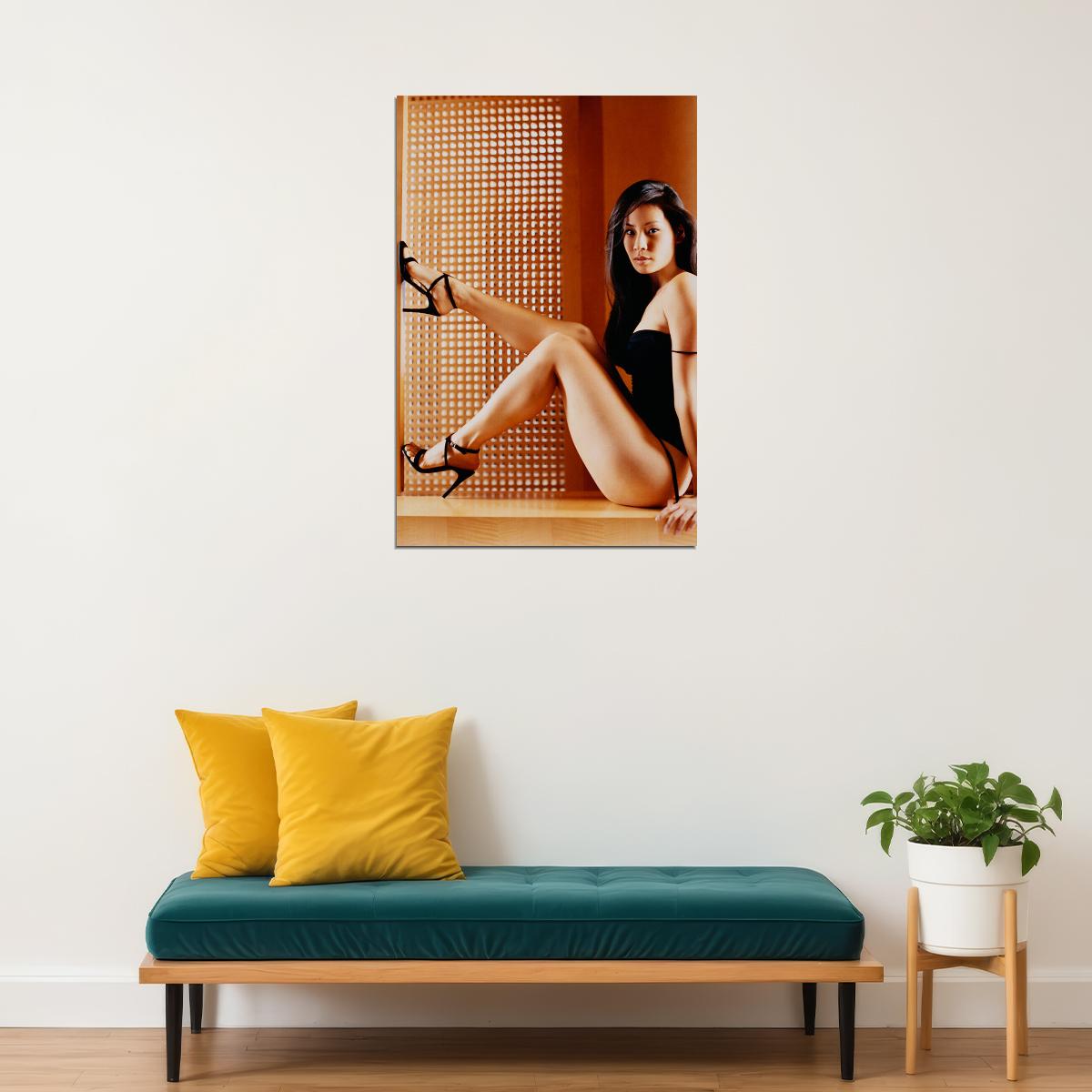 Lucy Liu Young 80's 90's Teen Tv Movie Poster Wall Art Print Home Wall Decor - xonomax