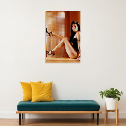 Lucy Liu Young 80's 90's Teen Tv Movie Poster Wall Art Print Home Wall Decor - xonomax