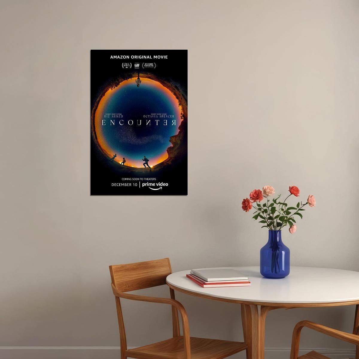 Encounter Movie 2021 Science Fiction Thriller Poster Wall Art Print Home Wall Decor - xonomax