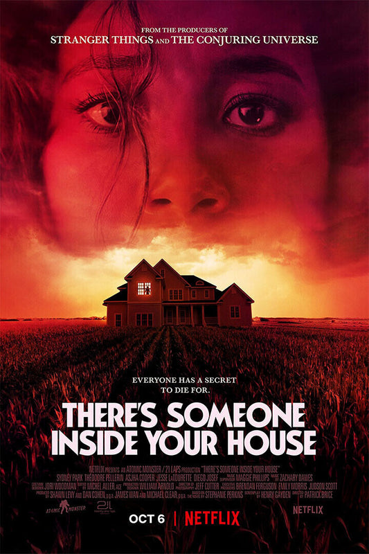 There's Someone Inside Your House Movie 2021 Horror Poster Wall Art Print Home Wall Decor - xonomax