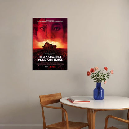 There's Someone Inside Your House Movie 2021 Horror Poster Wall Art Print Home Wall Decor - xonomax
