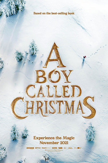 A Boy Called Christmas Movie 2021 Action Drama Family Poster Wall Art Print Home Wall Decor - xonomax