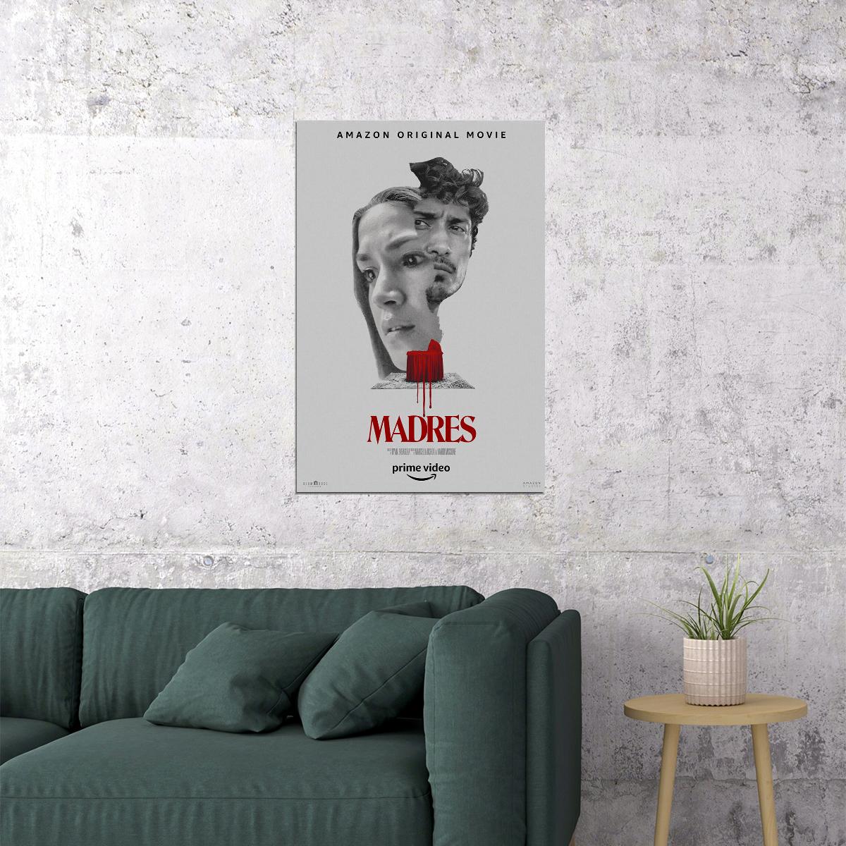 Madres Movie 2021 Horror Family Poster Wall Art Print Home Wall Decor - xonomax