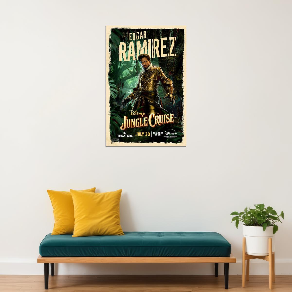 Jungle Cruise Full Character Movie 2021 Travel Poster Wall Art Print Home Wall Decor - xonomax