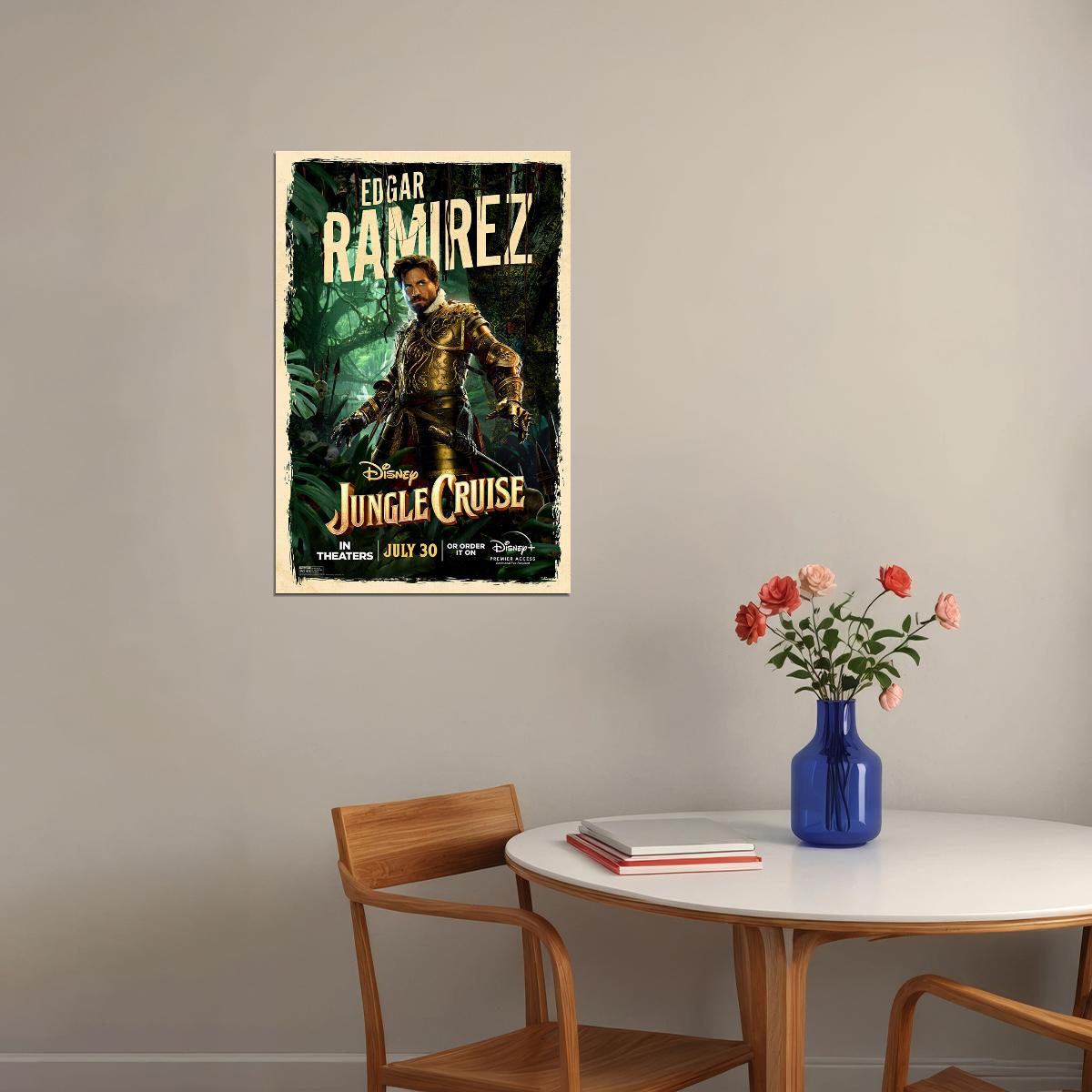 Jungle Cruise Full Character Movie 2021 Travel Poster Wall Art Print Home Wall Decor - xonomax