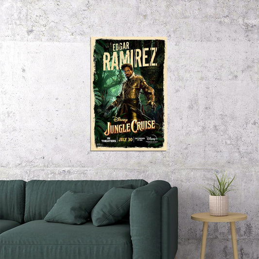 Jungle Cruise Full Character Movie 2021 Travel Poster Wall Art Print Home Wall Decor - xonomax