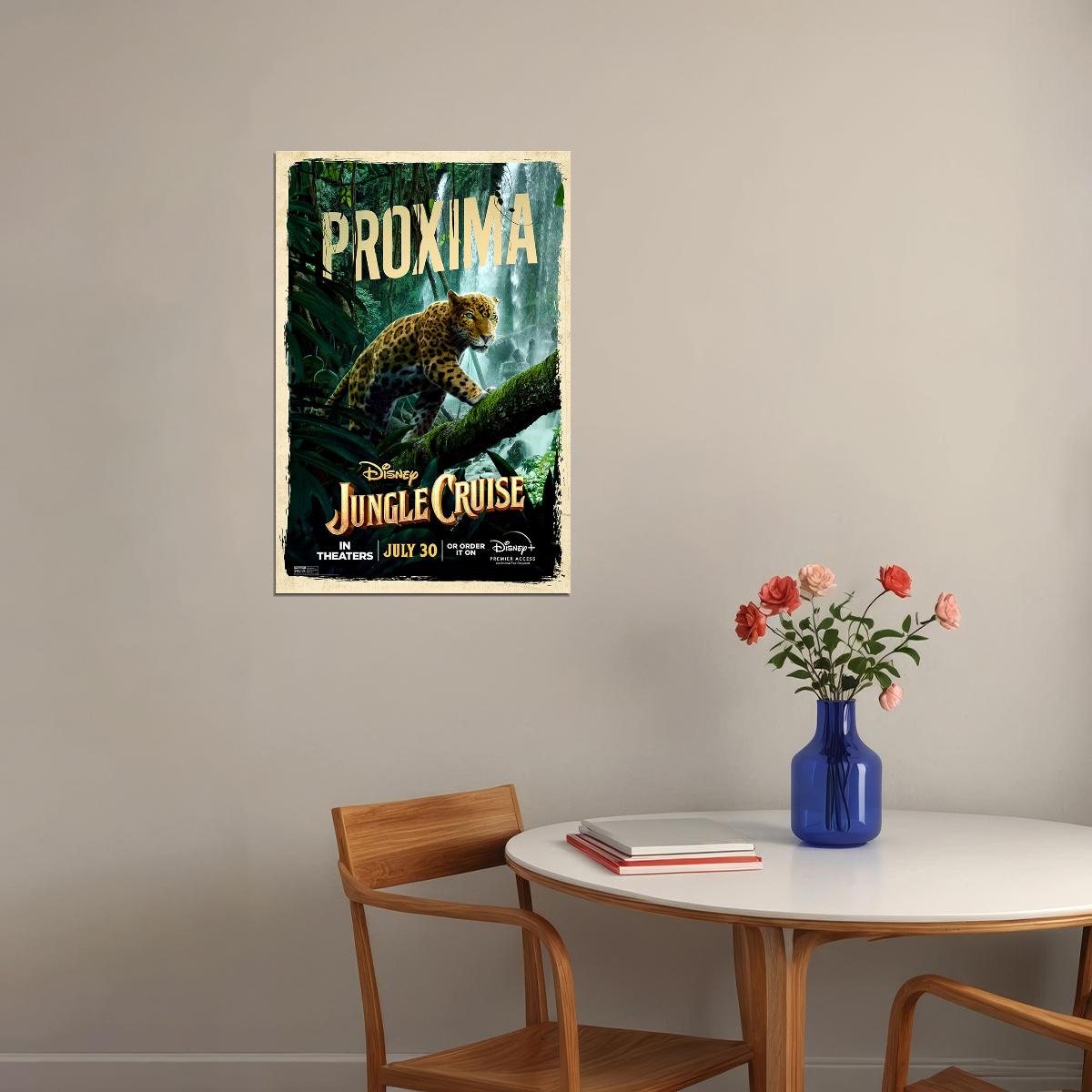 Jungle Cruise Full Character Movie 2021 Theatre Poster Wall Art Print Home Wall Decor - xonomax