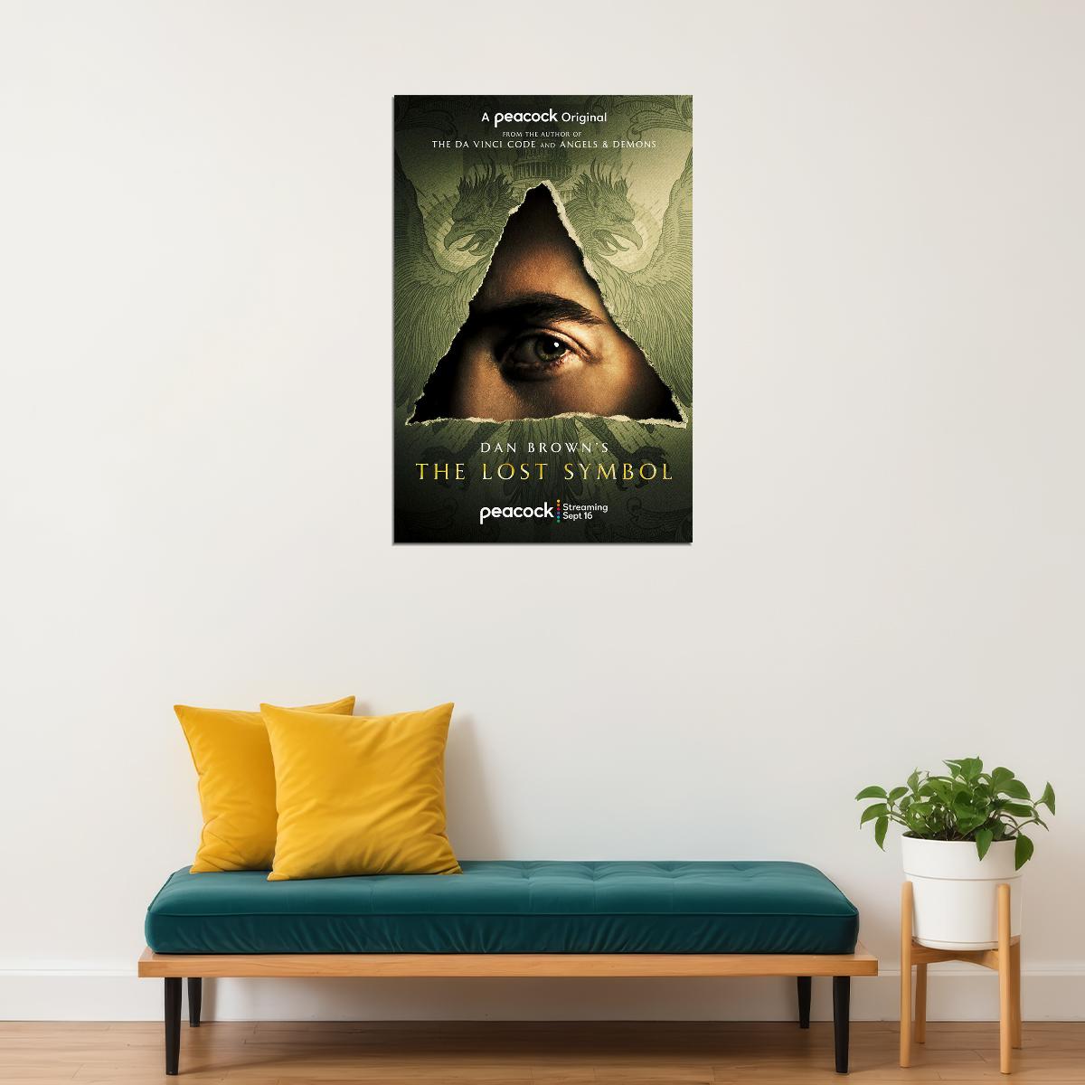 The Lost Symbol Movie 2021 Action Adventure Drama Poster Wall Art Print Home Wall Decor - xonomax