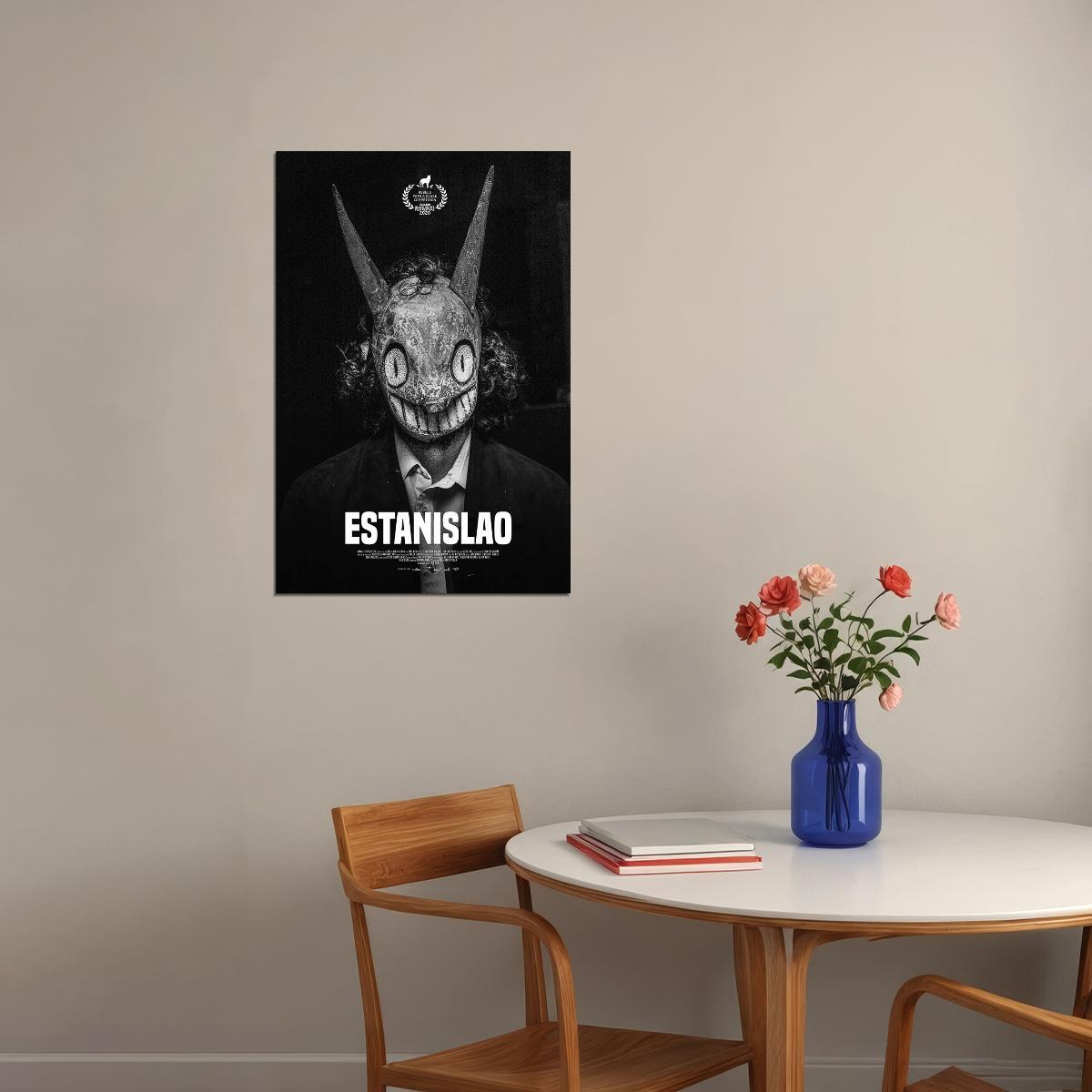 Estanislao Movie 2021 Drama Black Poster Wall Art Print Home Wall Decor - xonomax