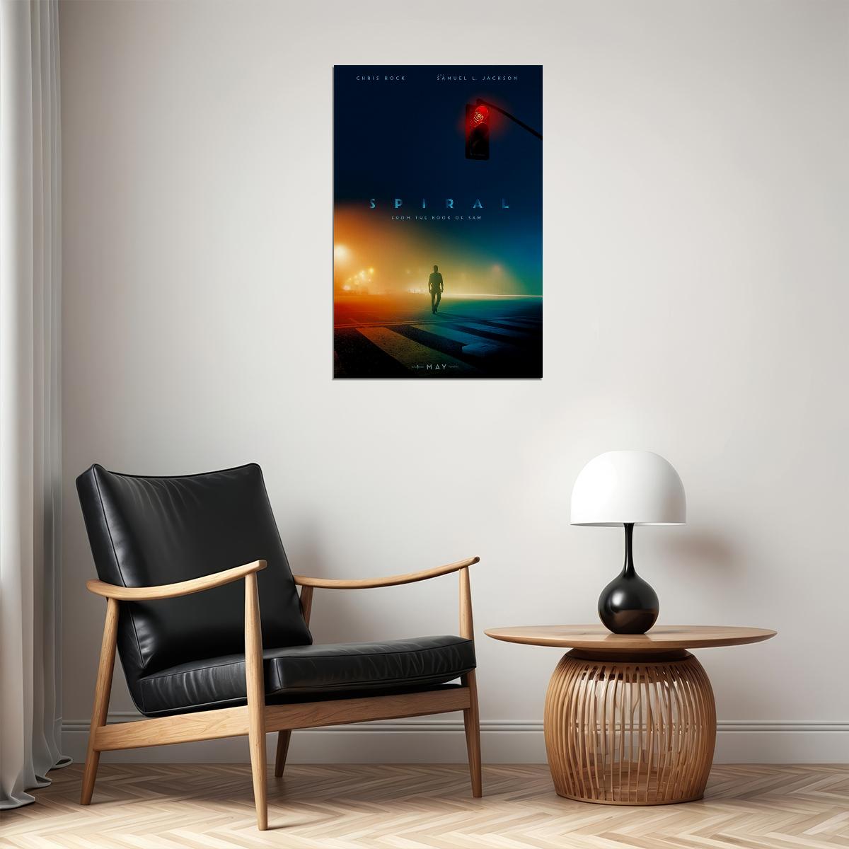 Spiral From The Book Of Saw Movie 2021 Horror Poster Wall Art Print Home Wall Decor - xonomax