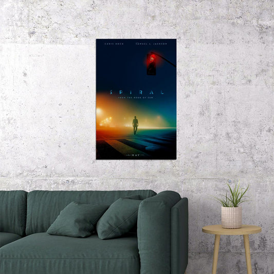 Spiral From The Book Of Saw Movie 2021 Horror Poster Wall Art Print Home Wall Decor - xonomax