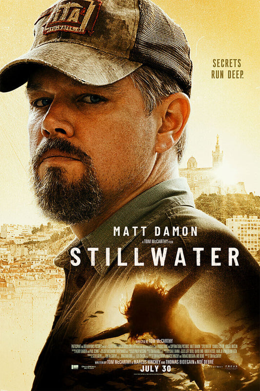 Stillwater Movie 2021 Crime Drama Thriller Poster Wall Art Print Home Wall Decor - xonomax