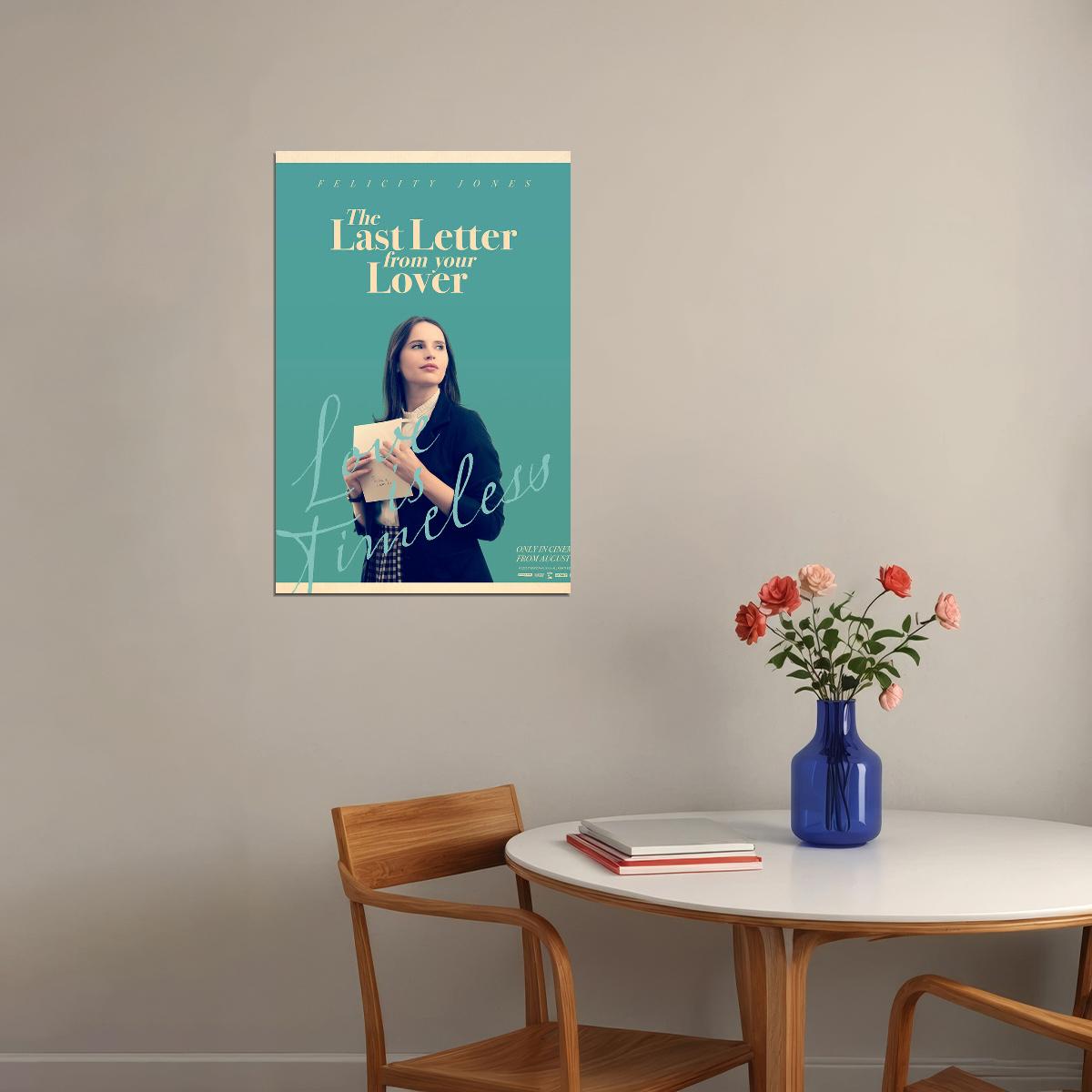 The Last Letter From Your Lover Movie 2021 Romance Poster Wall Art Print Home Wall Decor - xonomax
