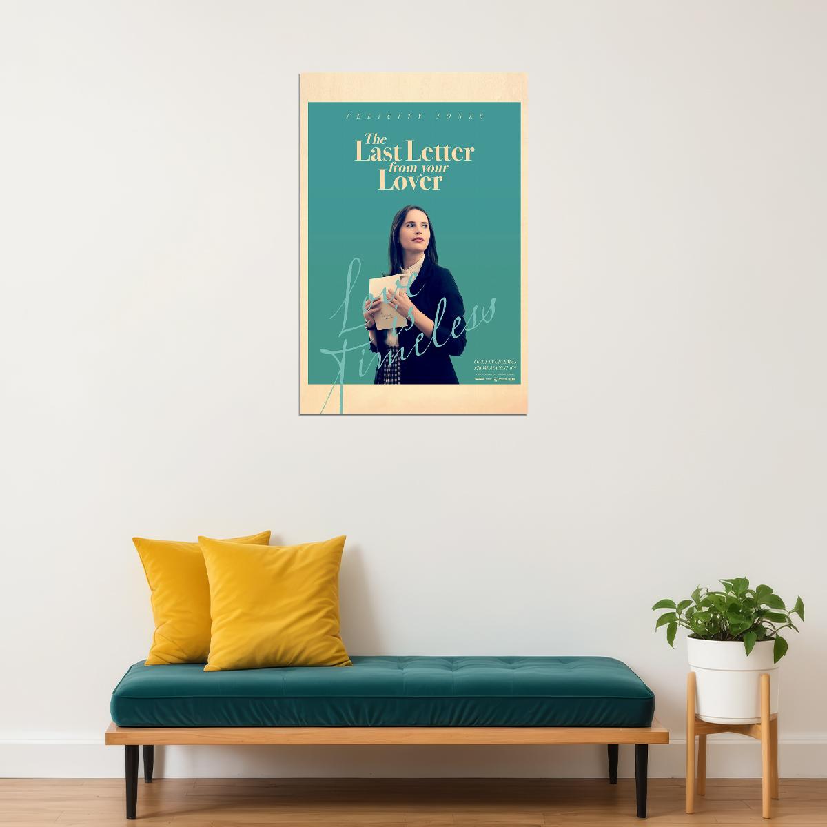 The Last Letter From Your Lover Movie 2021 Drama Poster Wall Art Print Home Wall Decor - xonomax