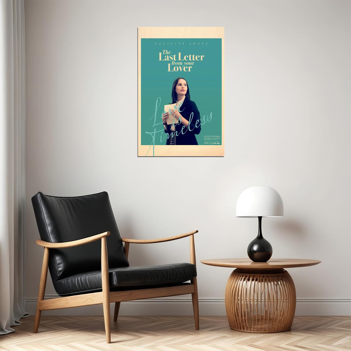 The Last Letter From Your Lover Movie 2021 Drama Poster Wall Art Print Home Wall Decor - xonomax