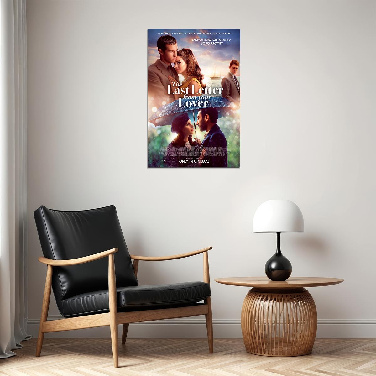 The Last Letter From Your Lover Movie 2021 Romance Poster Wall Art Print Home Wall Decor - xonomax