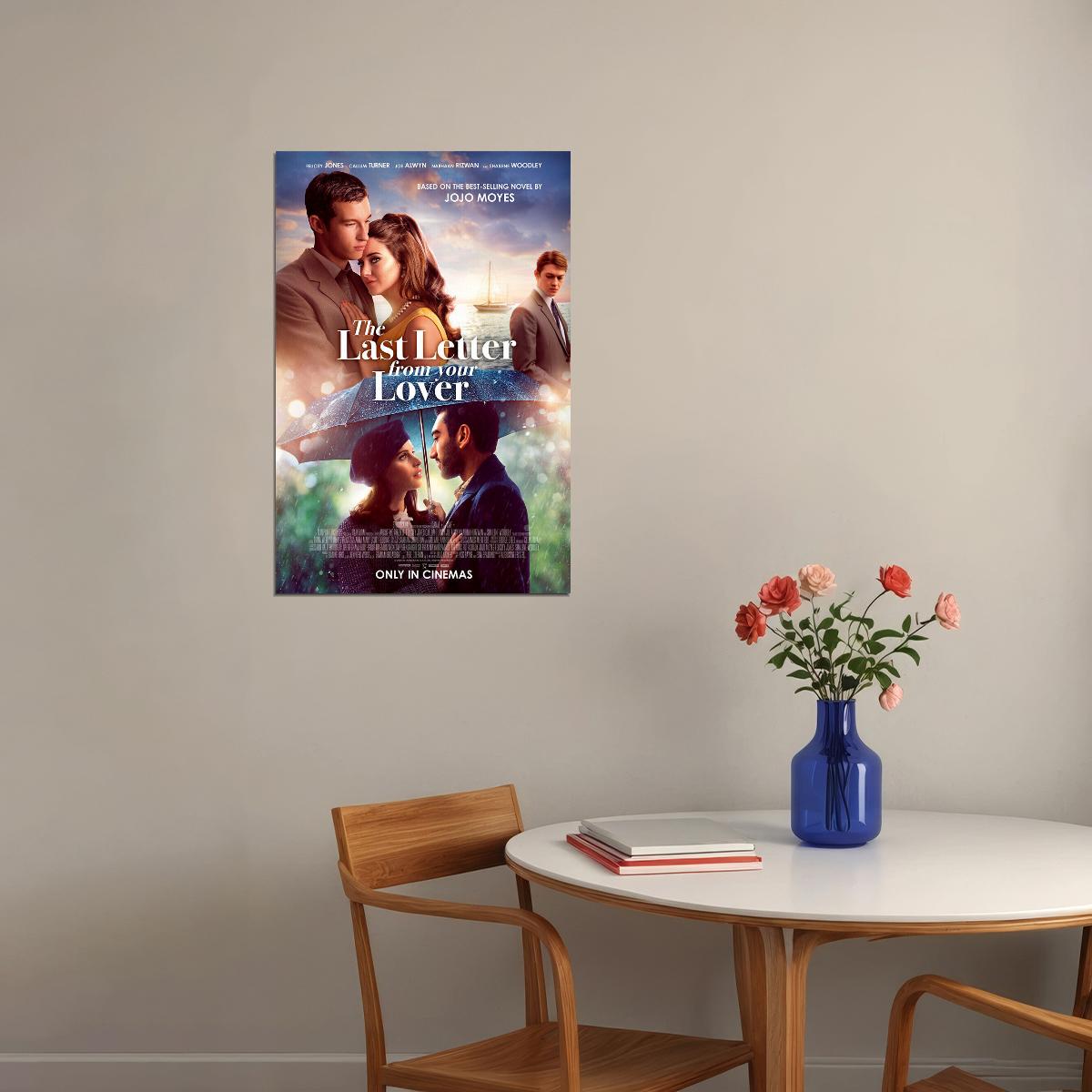 The Last Letter From Your Lover Movie 2021 Romance Poster Wall Art Print Home Wall Decor - xonomax