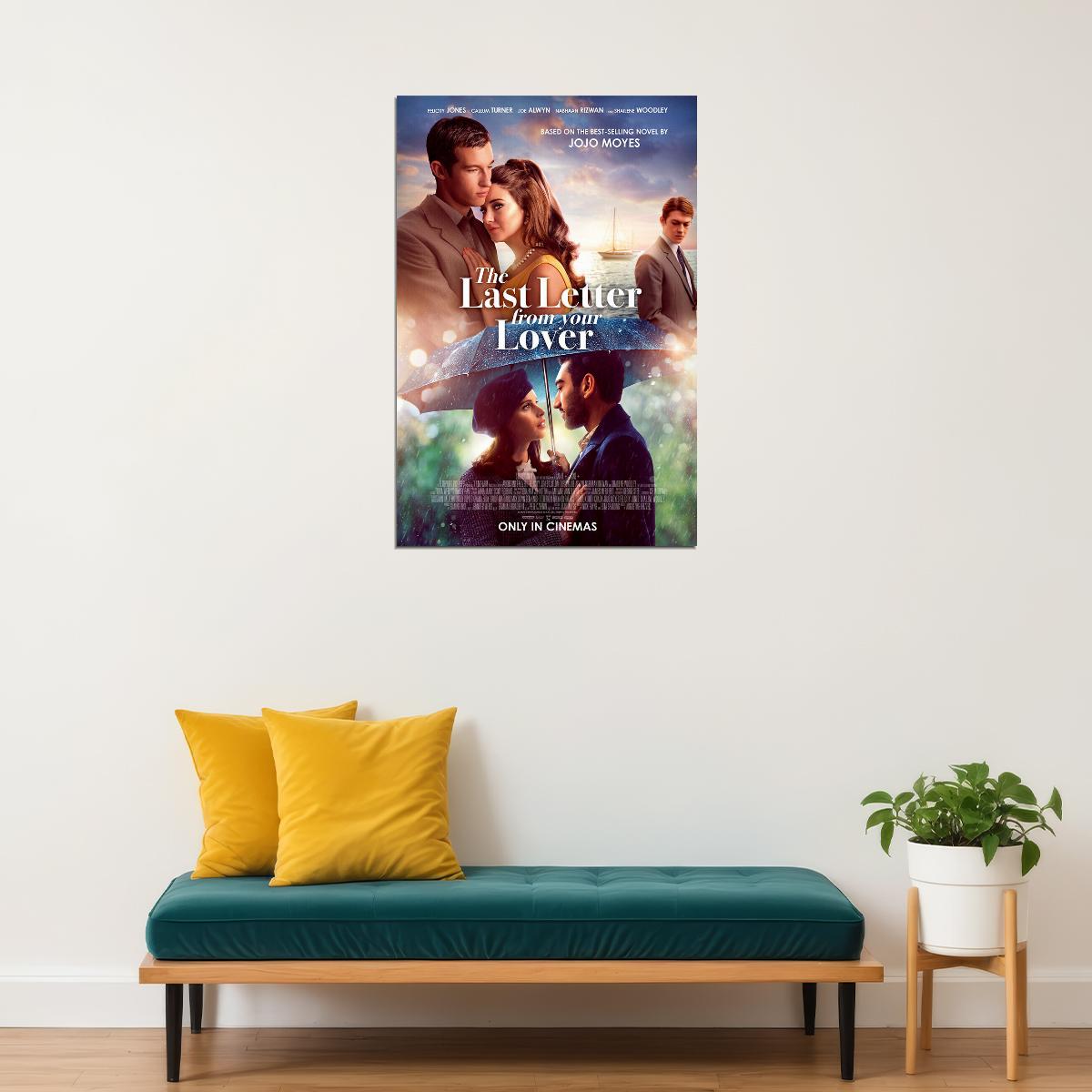 The Last Letter From Your Lover Movie 2021 Romance Poster Wall Art Print Home Wall Decor - xonomax