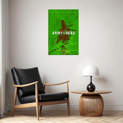 Army Of The Dead Movie 2021 Always Dad On Dead Action Poster Wall Art Print Home Wall Decor - xonomax