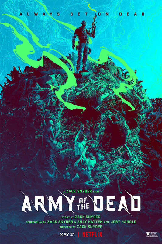 Army Of The Dead Movie 2021 Always Dad On Dead Crime Poster Wall Art Print Home Wall Decor - xonomax