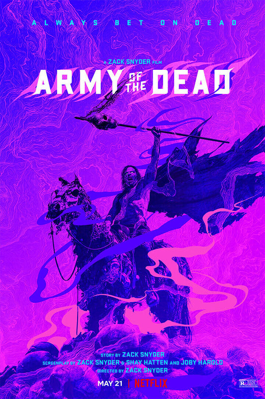 Army Of The Dead Movie 2021 Always Dad On Dead Poster Wall Art Print Home Wall Decor - xonomax