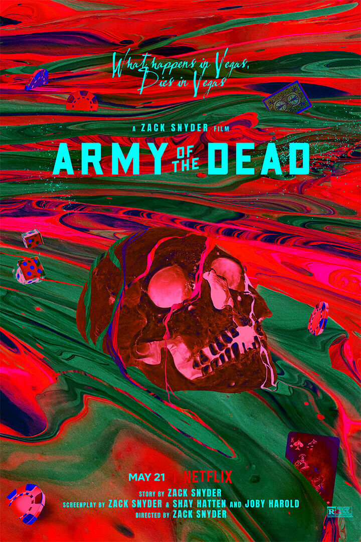 Army Of The Dead Movie 2021 Adventure Character Poster Wall Art Print Home Wall Decor - xonomax