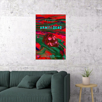 Army Of The Dead Movie 2021 Adventure Character Poster Wall Art Print Home Wall Decor - xonomax