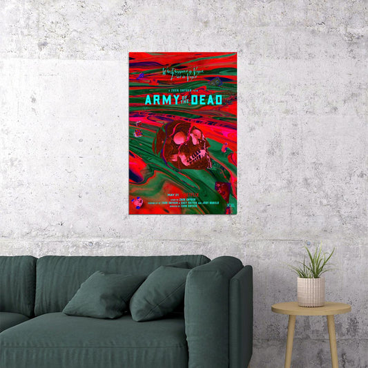 Army Of The Dead Movie 2021 Adventure Character Poster Wall Art Print Home Wall Decor - xonomax