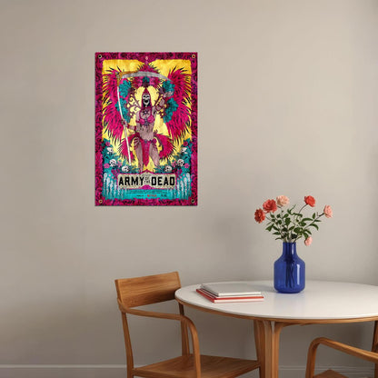 Army Of The Dead Movie 2021 Action Horror Crime Poster Wall Art Print Home Wall Decor - xonomax