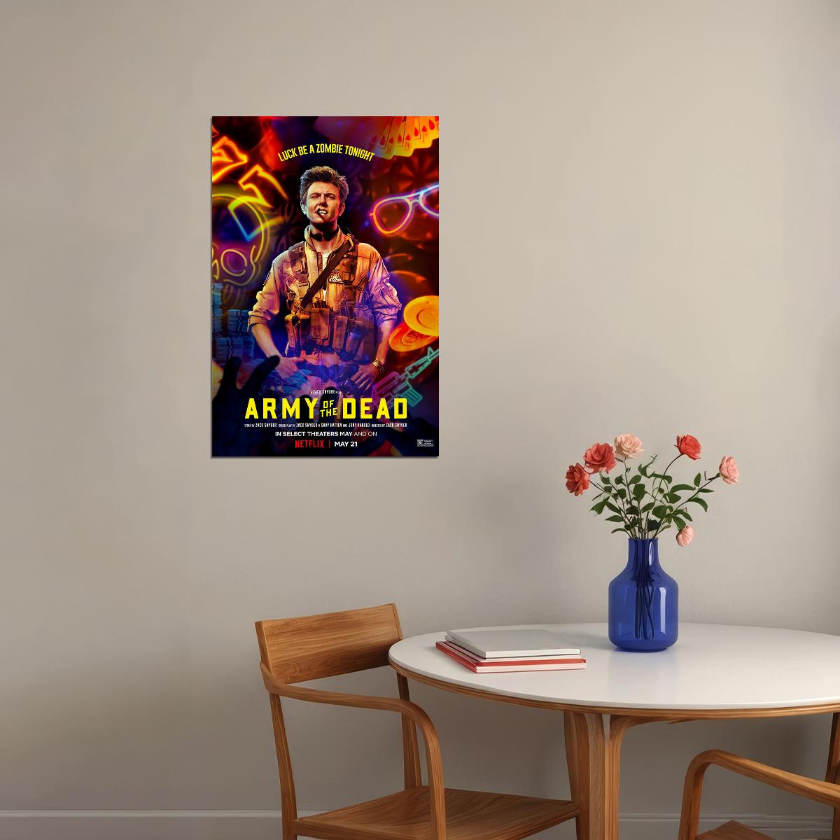 Army Of The Dead Movie 2021 Action Excitement Poster Wall Art Print Home Wall Decor - xonomax