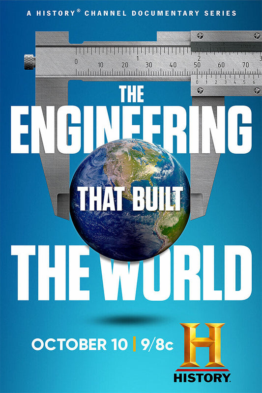 The Engineering That Built The World Movie 2021 Poster Wall Art Print Home Wall Decor - xonomax