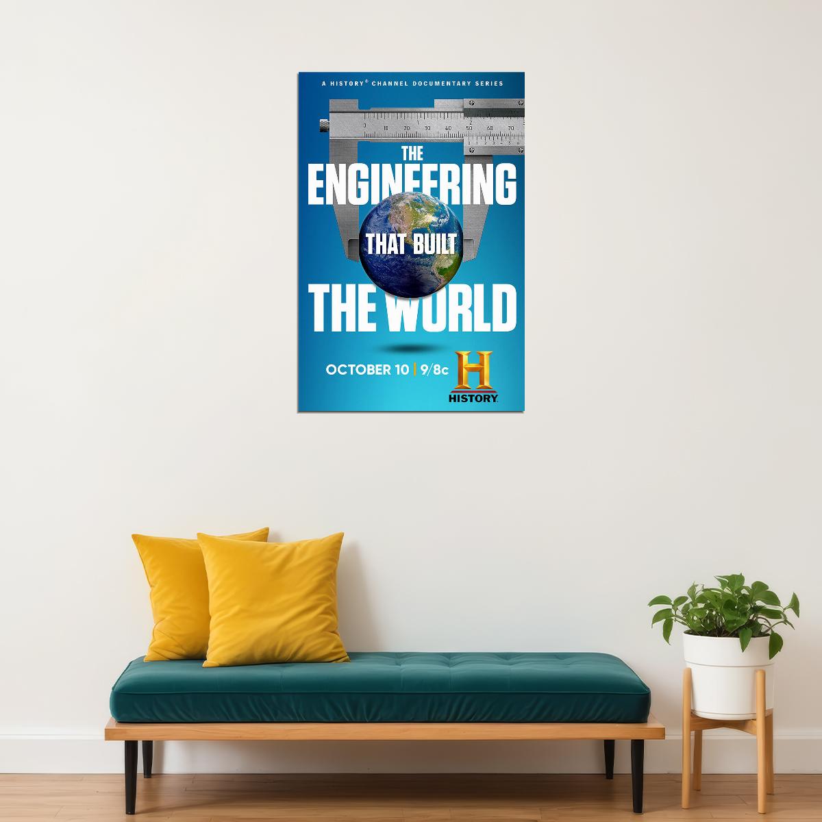 The Engineering That Built The World Movie 2021 Poster Wall Art Print Home Wall Decor - xonomax