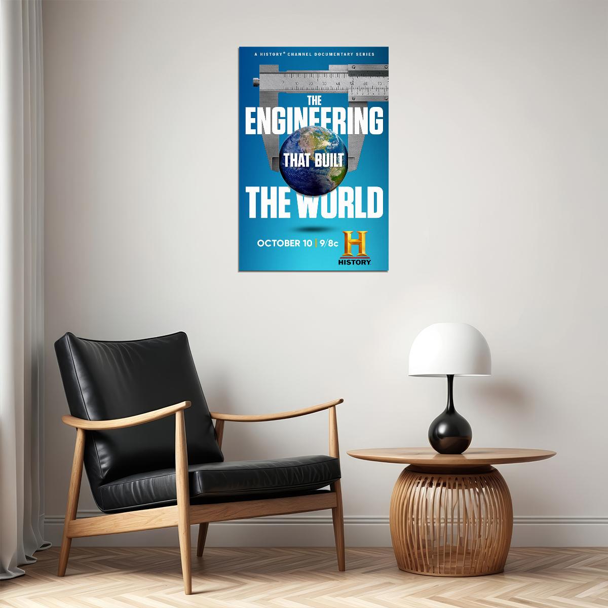 The Engineering That Built The World Movie 2021 Poster Wall Art Print Home Wall Decor - xonomax