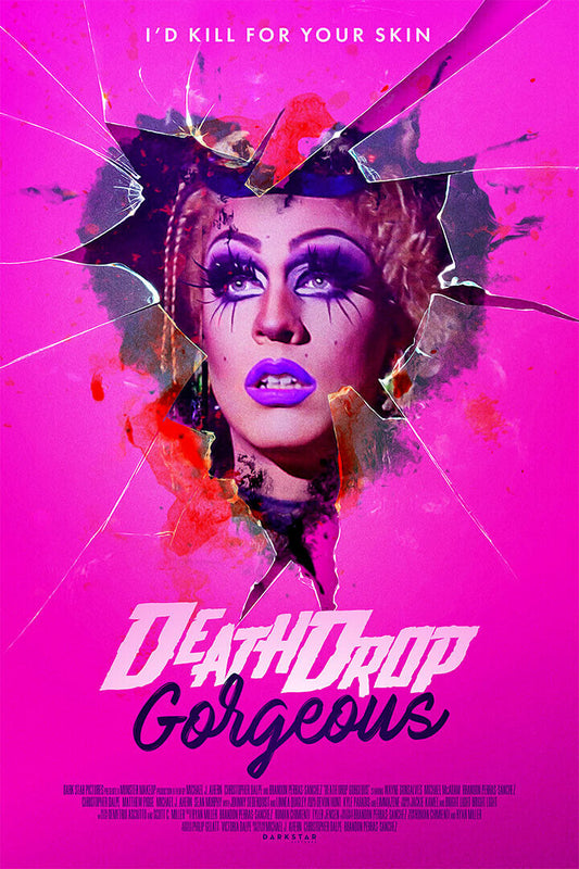 Death Drop Gorgeous Movie 2021 Comedy Horror Poster Wall Art Print Home Wall Decor - xonomax