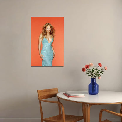 Jennifer Lopez Celebrity Singer Actress Star Poster Wall Art Print Home Wall Decor - xonomax