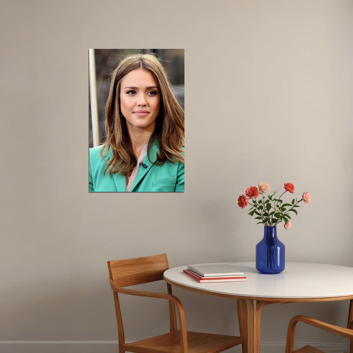 Jessica Alba Celebrity Cinema Actress Artist Poster Wall Art Print Home Wall Decor - xonomax