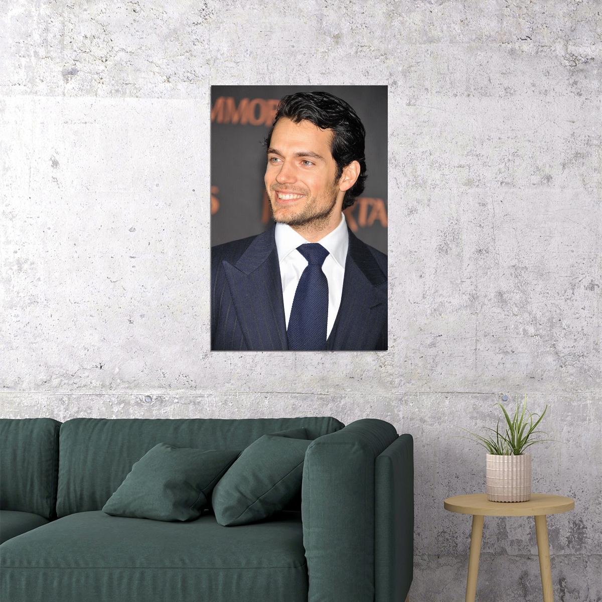 Henry Cavill Celebrity Cinema Actress Artist Poster Wall Art Print Home Wall Decor - xonomax