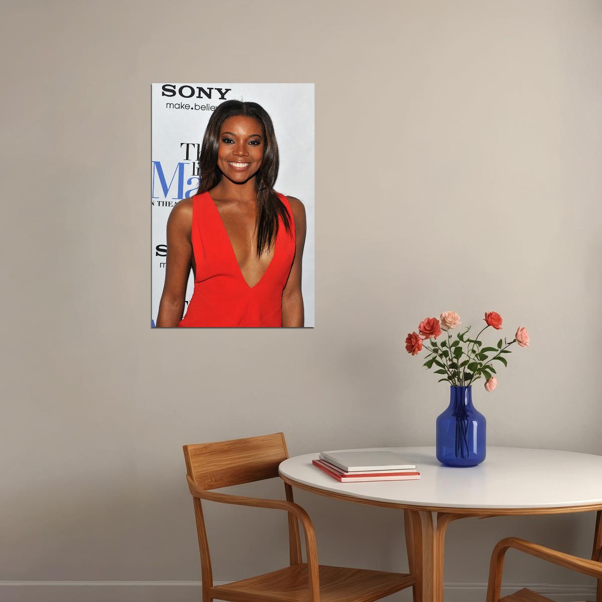 Gabrielle Union Sexy Actress Singer Actor Poster Wall Art Print Home Wall Decor - xonomax