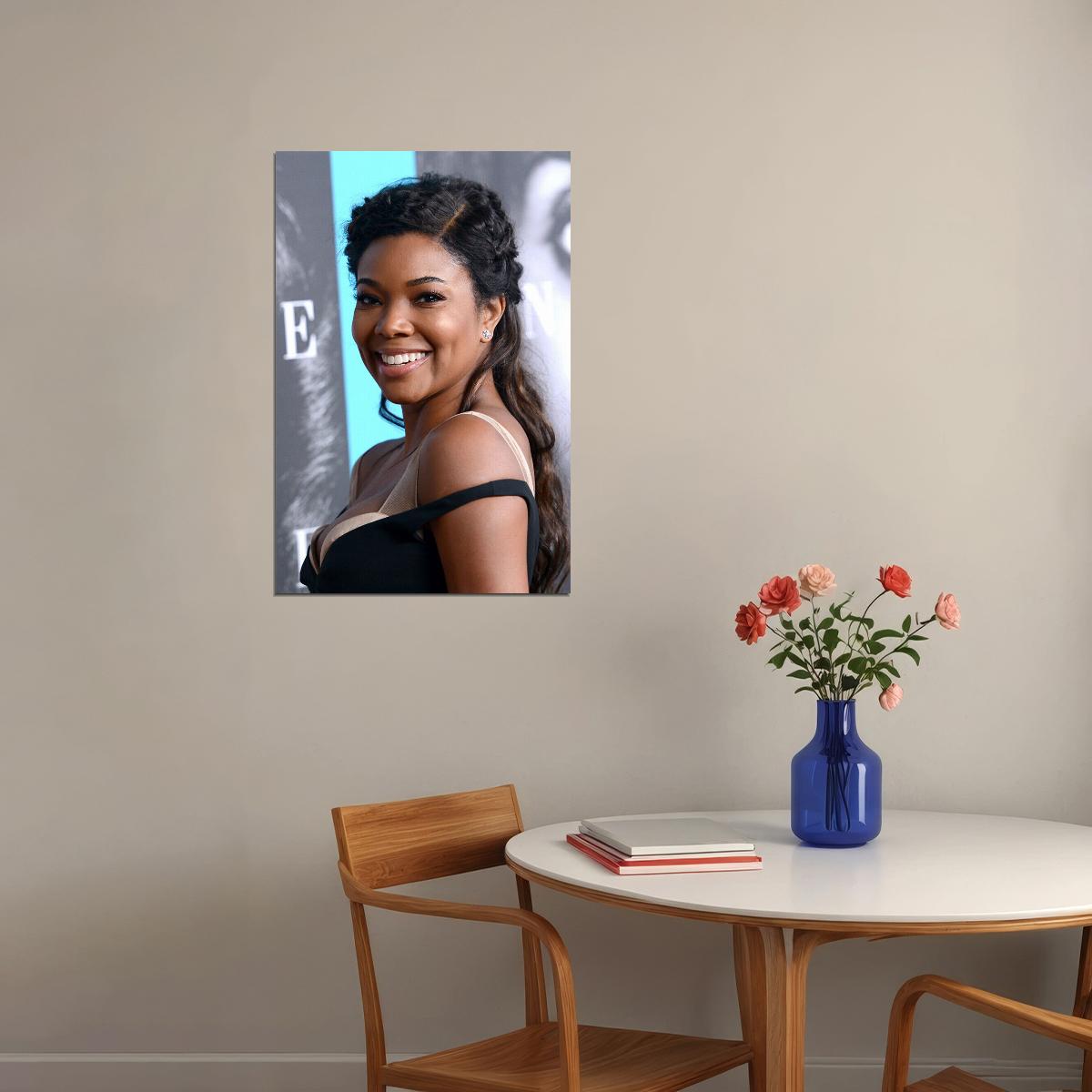 Gabrielle Union Tv Series Actress Singer Actor Poster Wall Art Print Home Wall Decor - xonomax