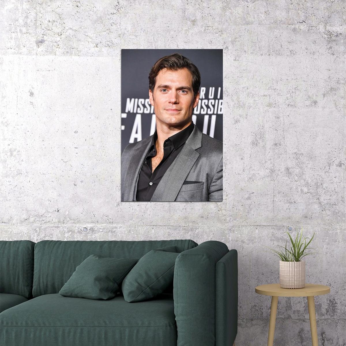 Henry Cavill Celebrity Cinema Actress Actor Poster Wall Art Print Home Wall Decor - xonomax