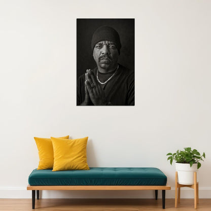 Ice T Celebrity Rapper Singer Rap Music Poster Wall Art Print Home Wall Decor - xonomax