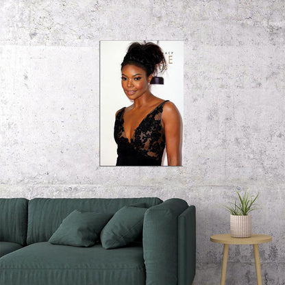 Gabrielle Union Celebrity Rapper Actor Writer Poster Wall Art Print Home Wall Decor - xonomax