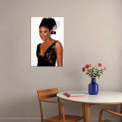 Gabrielle Union Celebrity Rapper Actor Writer Poster Wall Art Print Home Wall Decor - xonomax