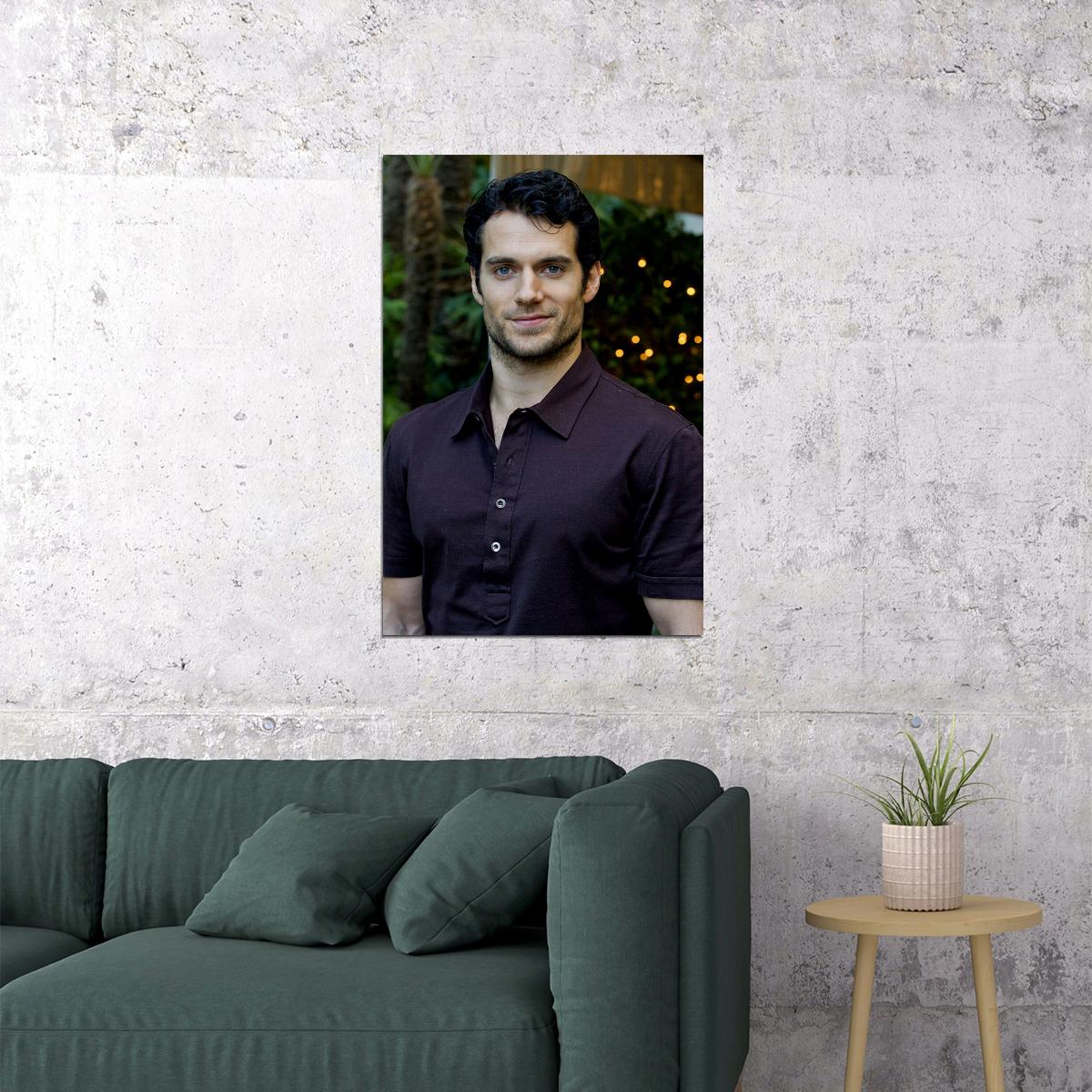 Henry Cavill Celebrity Cinema Actress Star Actor Poster Wall Art Print Home Wall Decor - xonomax