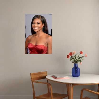 Gabrielle Union Celebrity Cinema Actor Idol Poster Wall Art Print Home Wall Decor - xonomax