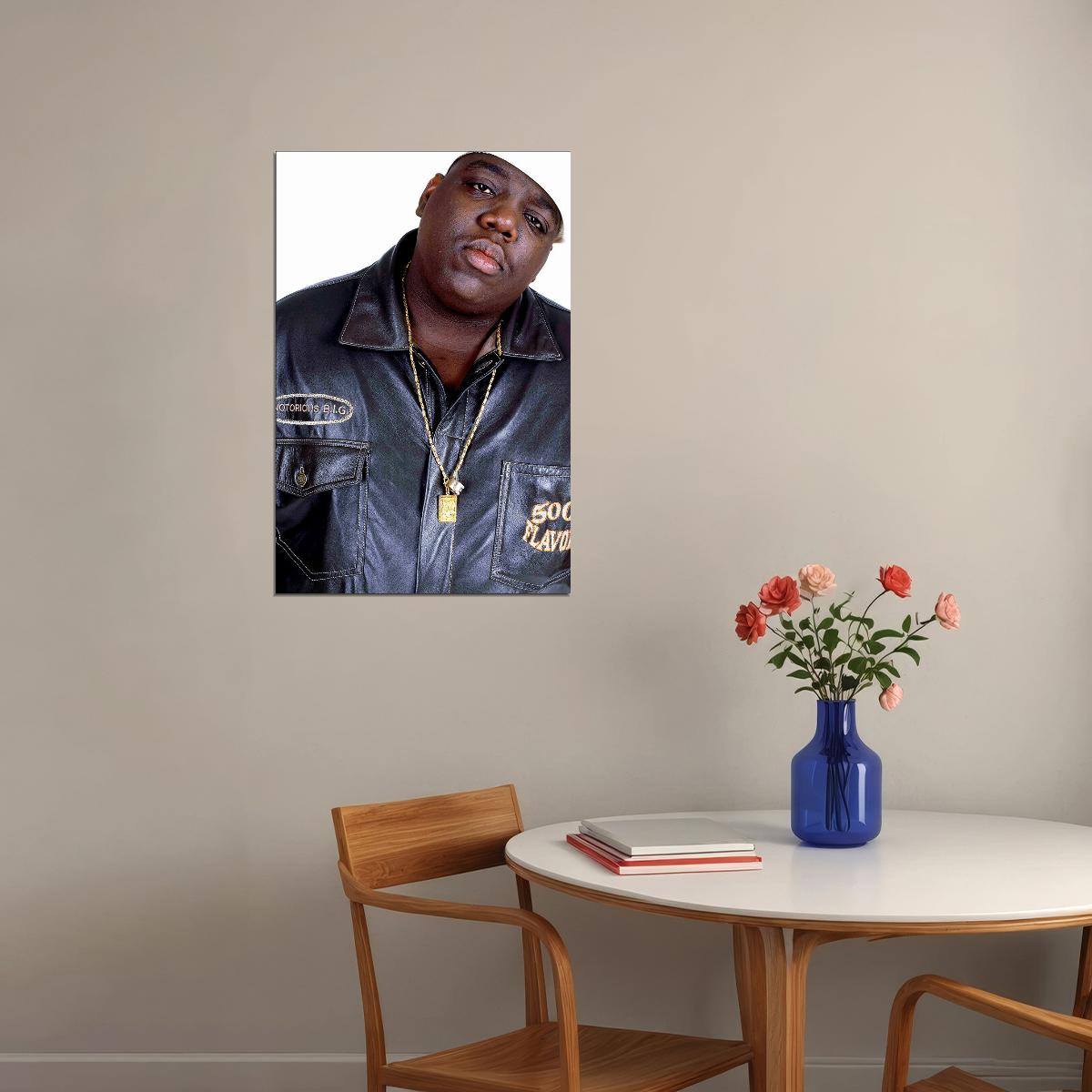 Biggie Smalls Big 80's 90's Singer Music Idol Poster Wall Art Print Home Wall Decor - xonomax