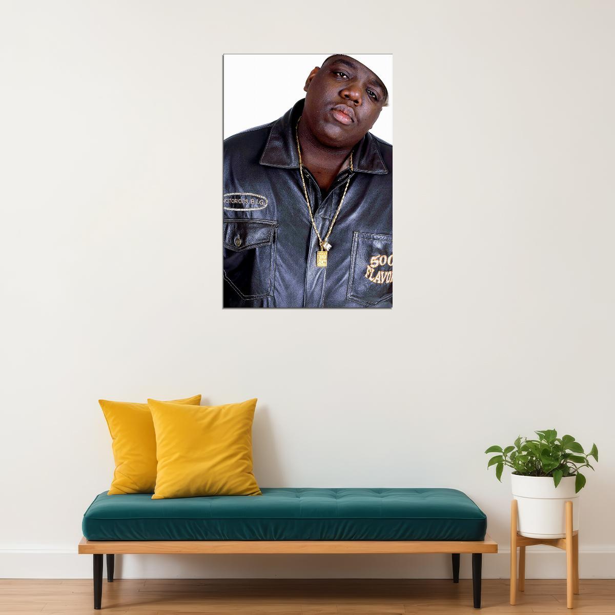 Biggie Smalls Big 80's 90's Singer Music Idol Poster Wall Art Print Home Wall Decor - xonomax